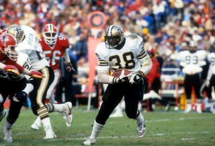 Former New Orleans Saints running back George Rogers. CREDIT: si.com/USA TODAY